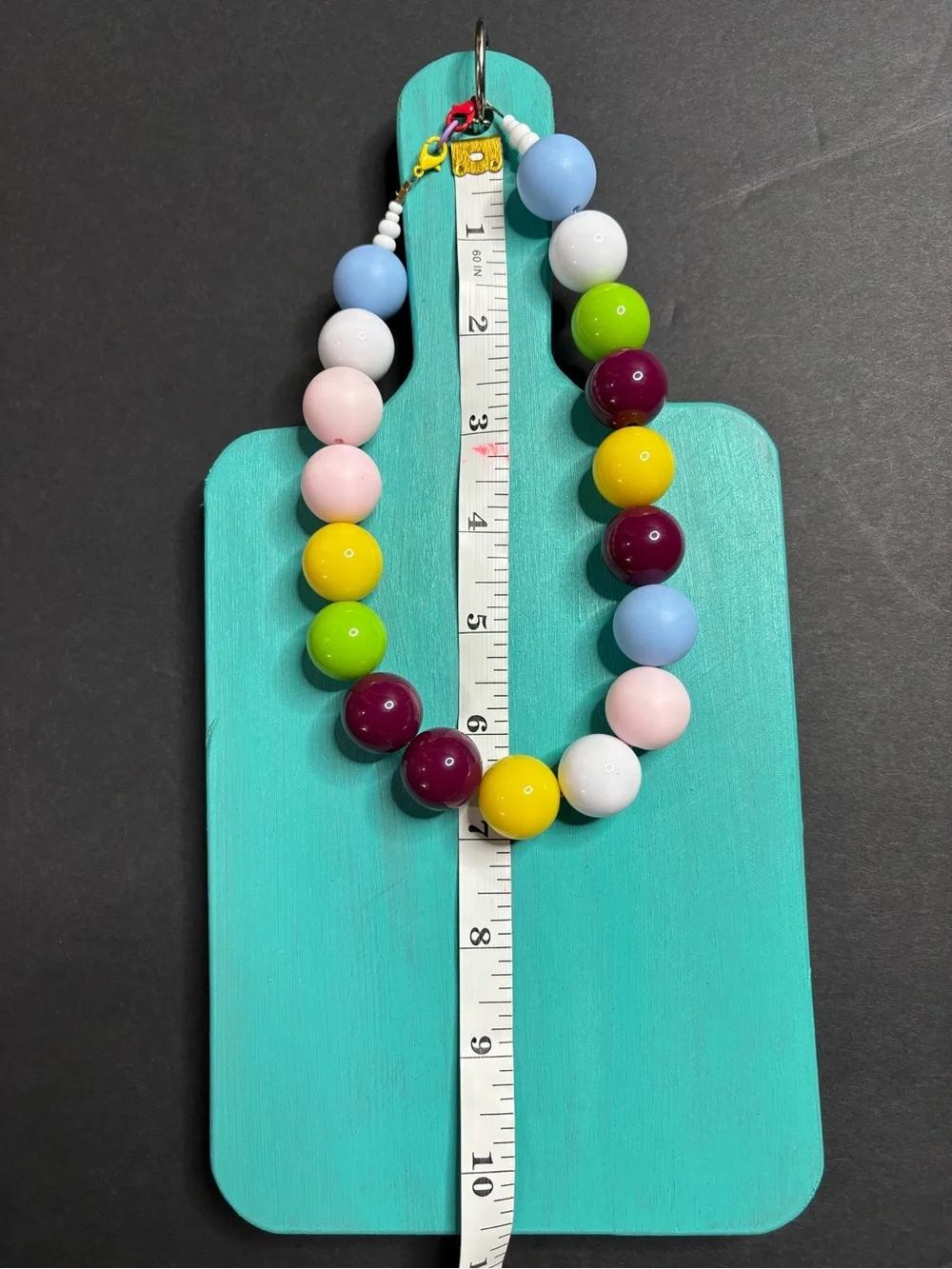 Kids Multicolor Bead Necklace - Pastel & Bright Mix